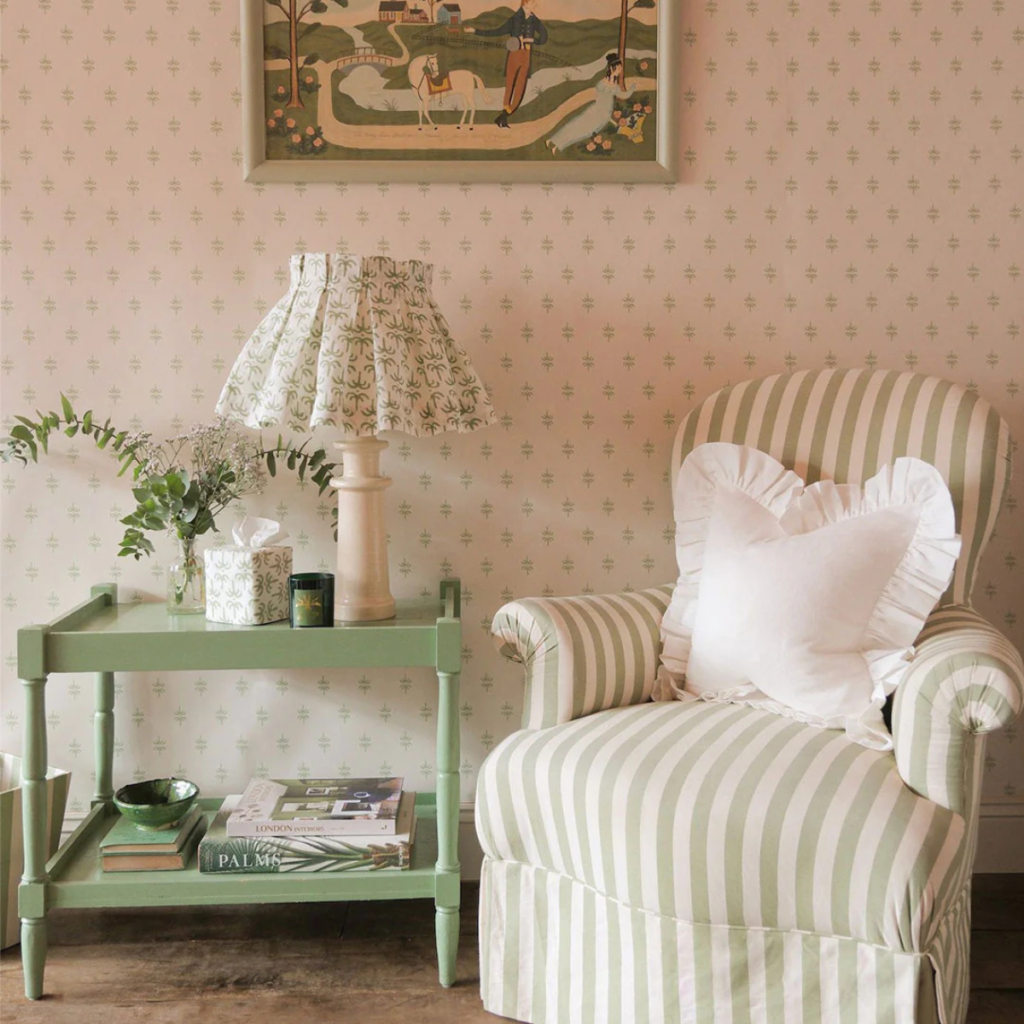 Home Decor Tangier Stripe Green 