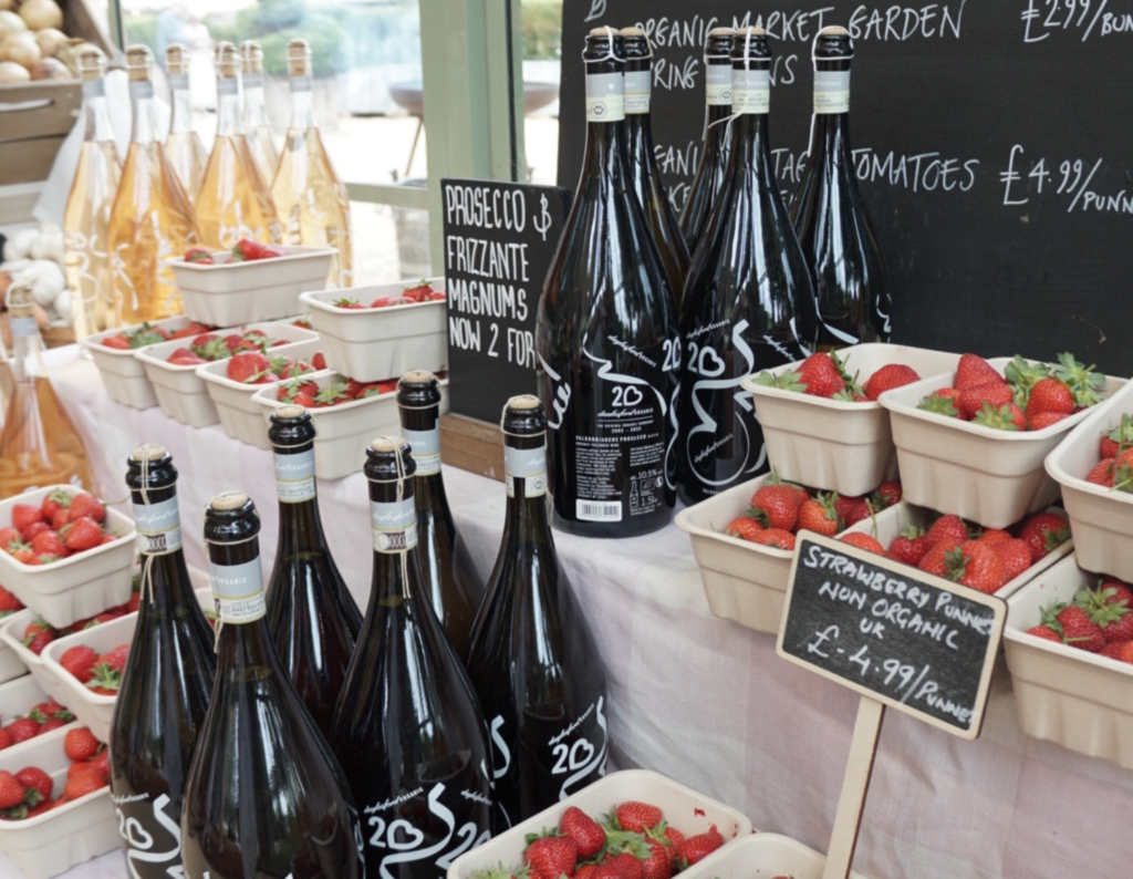 Daylesford Organic Farm Entrance Hall. Strawberries and Love By Léoube 